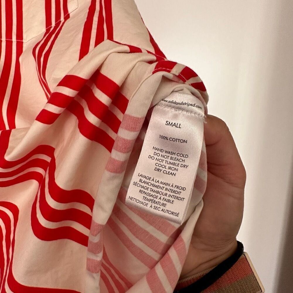 Solid & striped button down - Picture 5 of 6